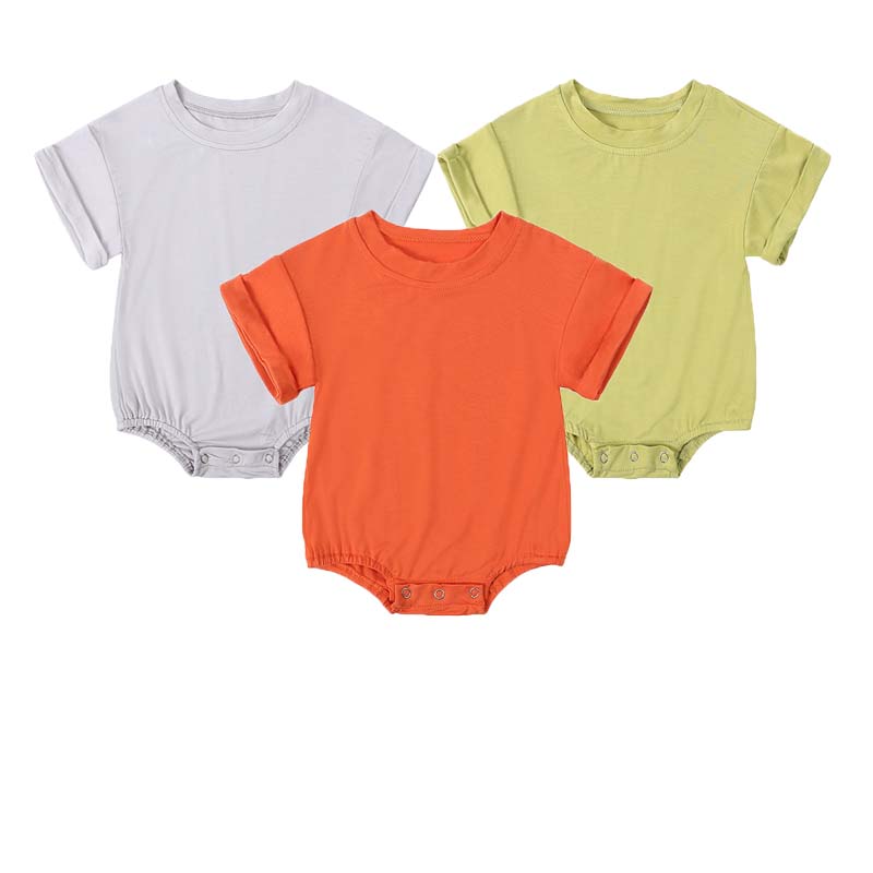 Bamboo Bodysuit Baby - Babykleding Bamboevezel bodysuits 0-24 maanden Zomer