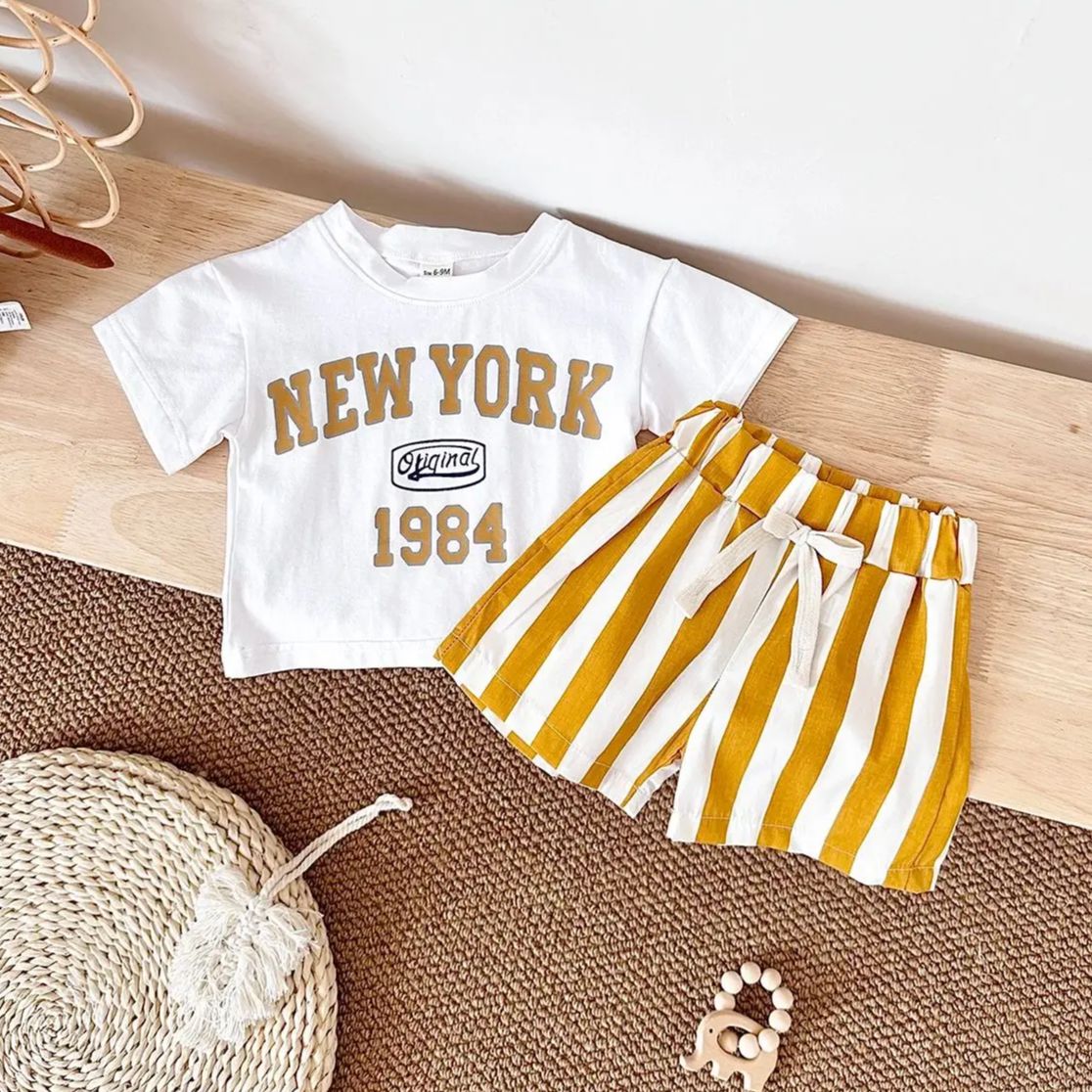 Baby Clothing New York - Baby Outfit Pak New York Print