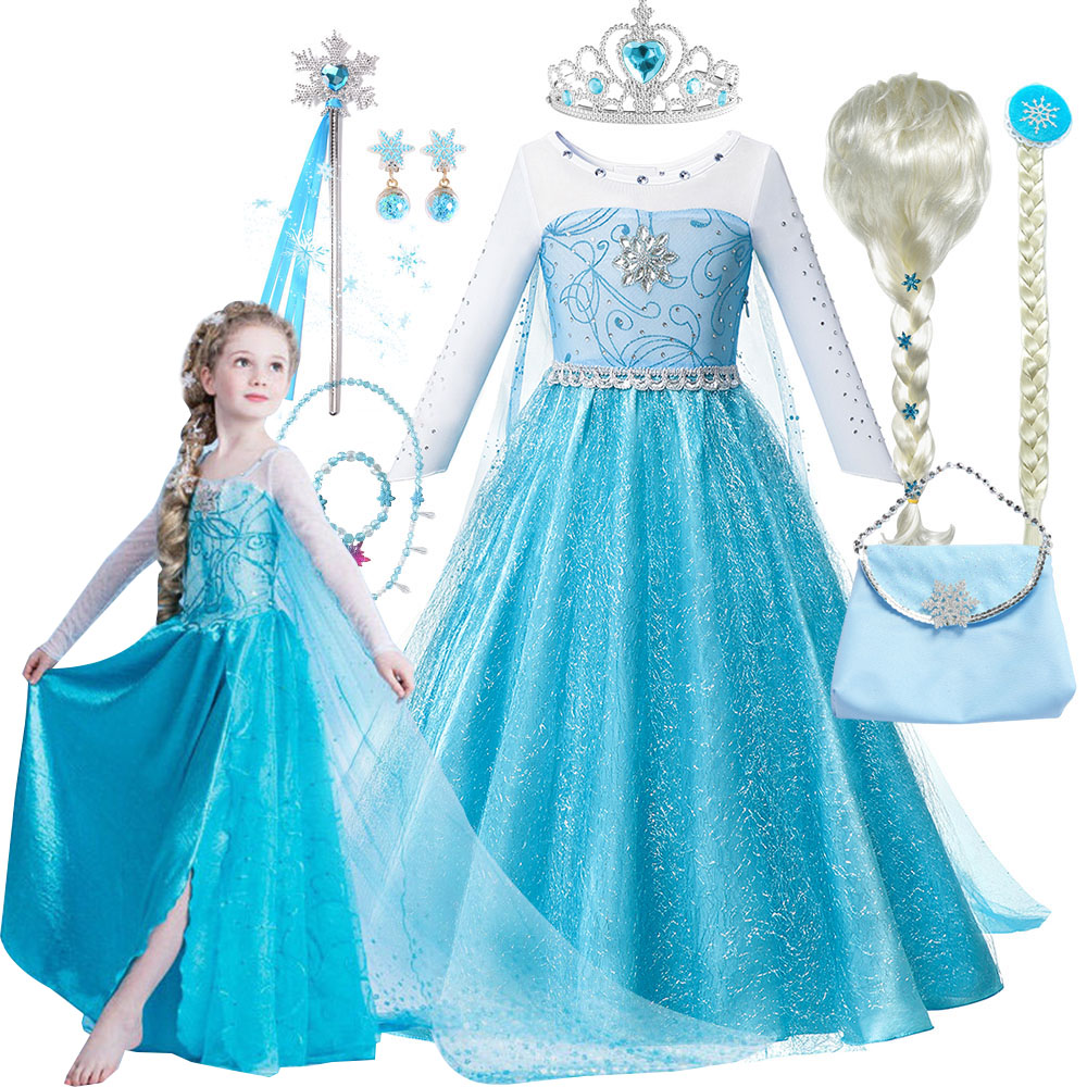 Baby Clothing Dresser - Disney meisje prinses Elsa Anna kostuum