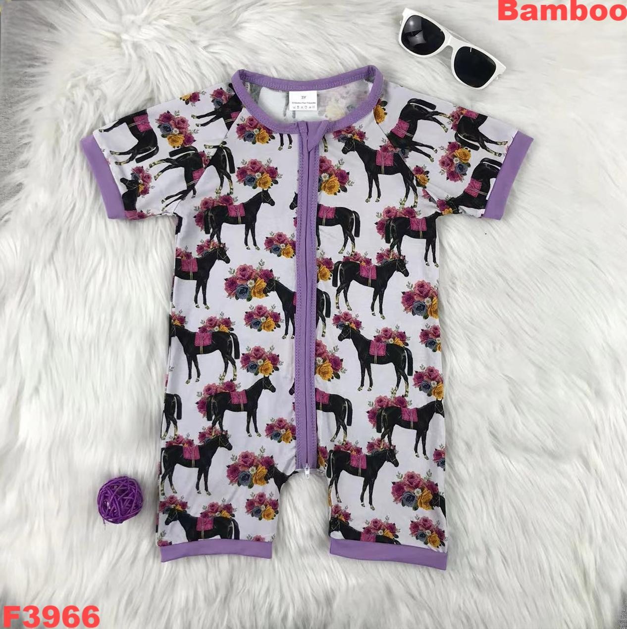 Bamboo Bodysuit Baby - Baby meisje jongens bamboe rompertjes kinderen