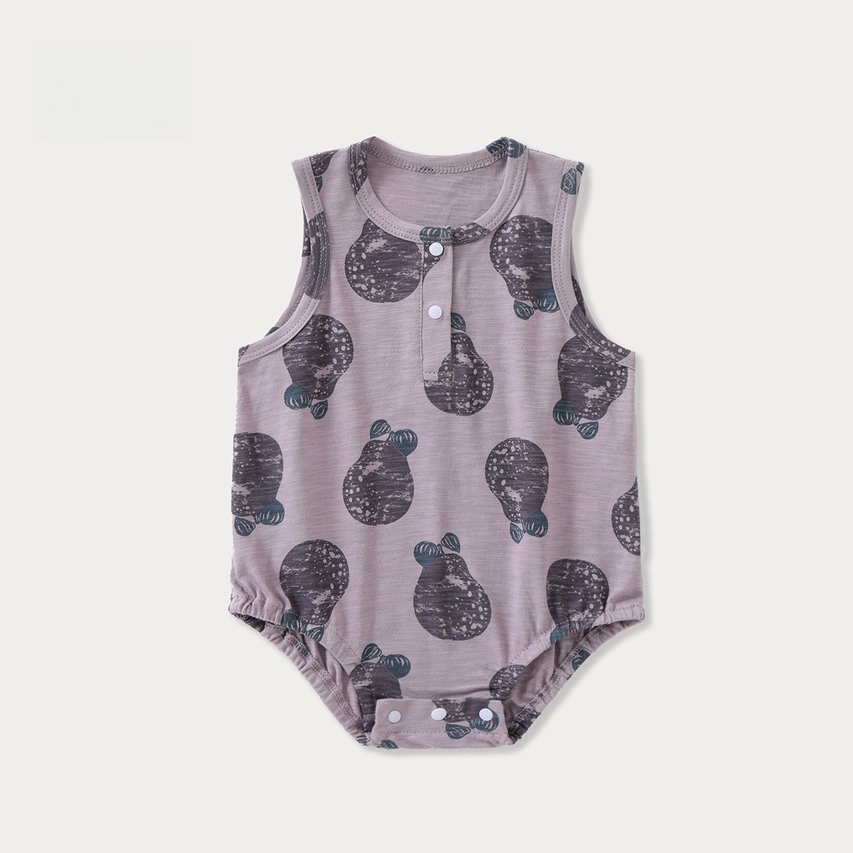 Bamboo Bodysuit Baby - Zomer mouwloze babyromper Zachte bamboe-katoenmix Onesie
