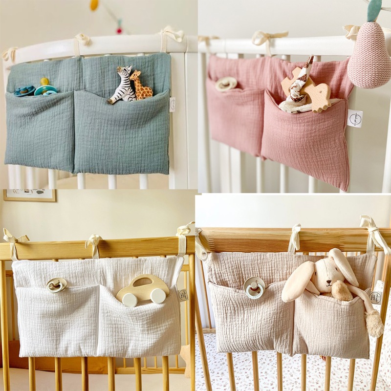 Baby Clothing For Bed - Babybedje Organizer Cot Caddy Bed Opbergtas