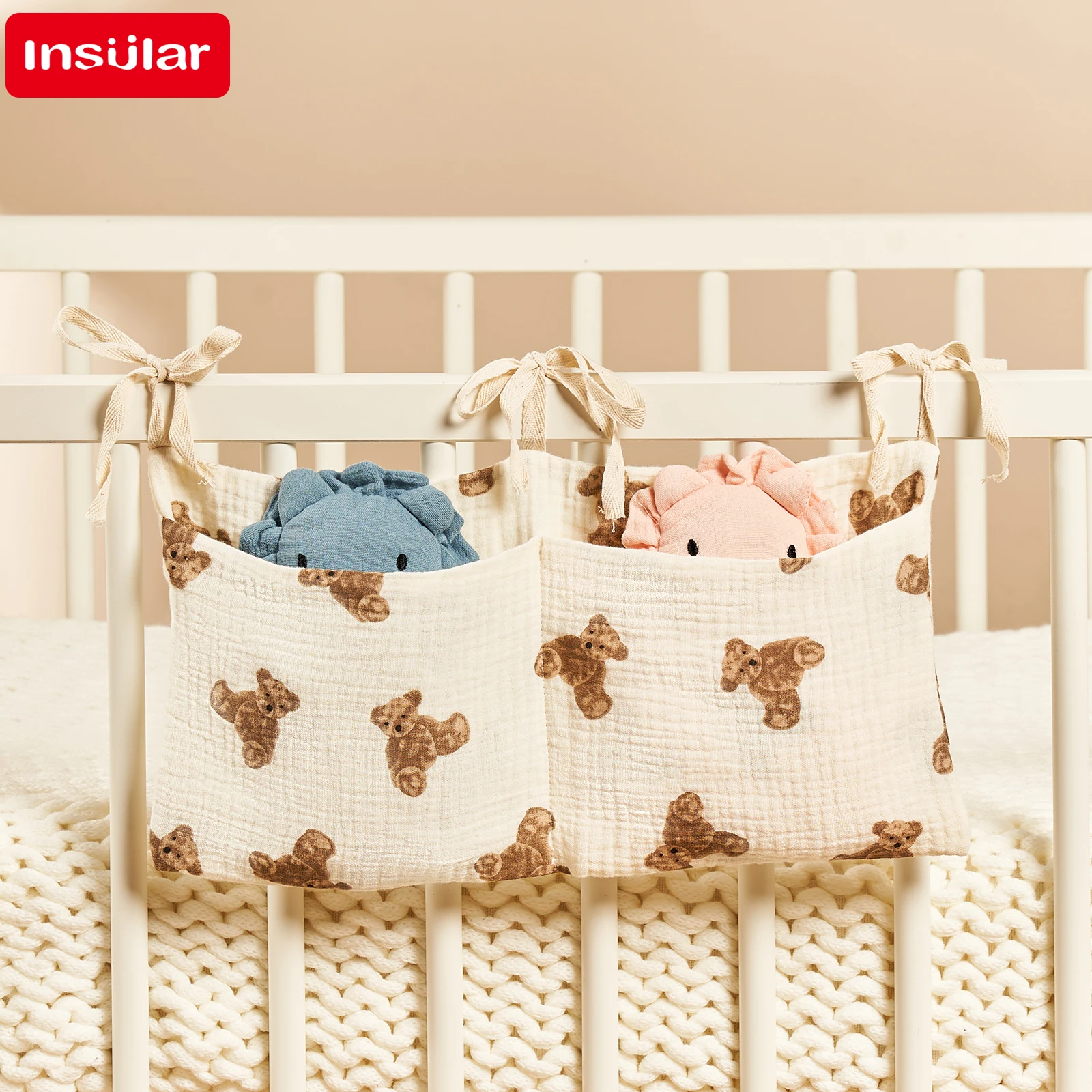 Baby Clothing For Bed - Baby Wieg Organizer Cot Caddy Bed