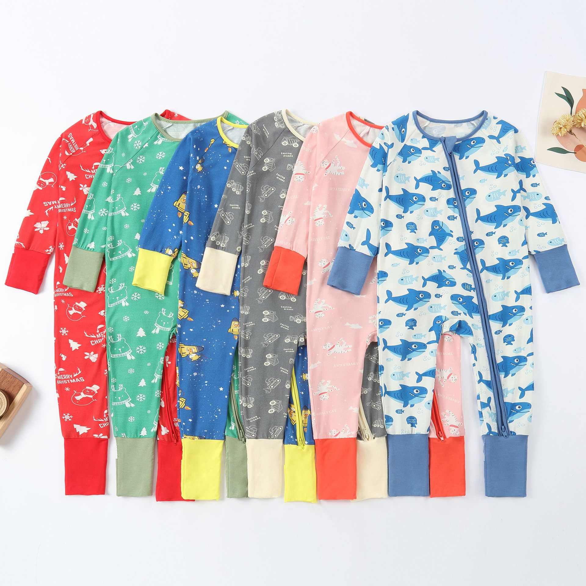 Bamboo Bodysuit Baby - Baby Bamboe Vezel Rompertje met Lange