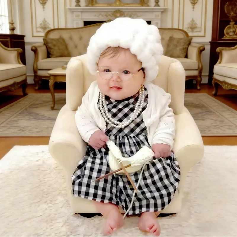 Baby Clothing On Sale - pasgeboren fotografie rekwisieten baby meisje oma