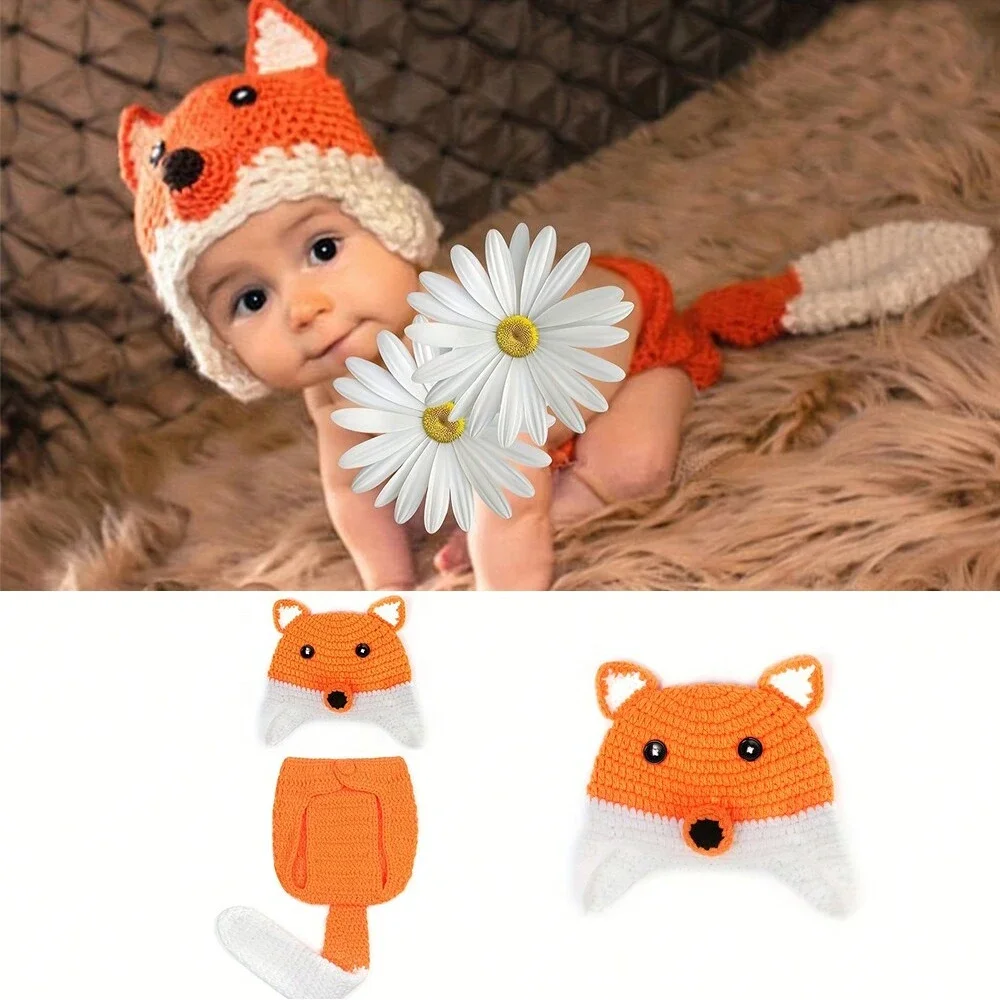 Baby Clothing On Sale - Dieren Stijl Pasgeboren Baby Gehaakte Gebreide