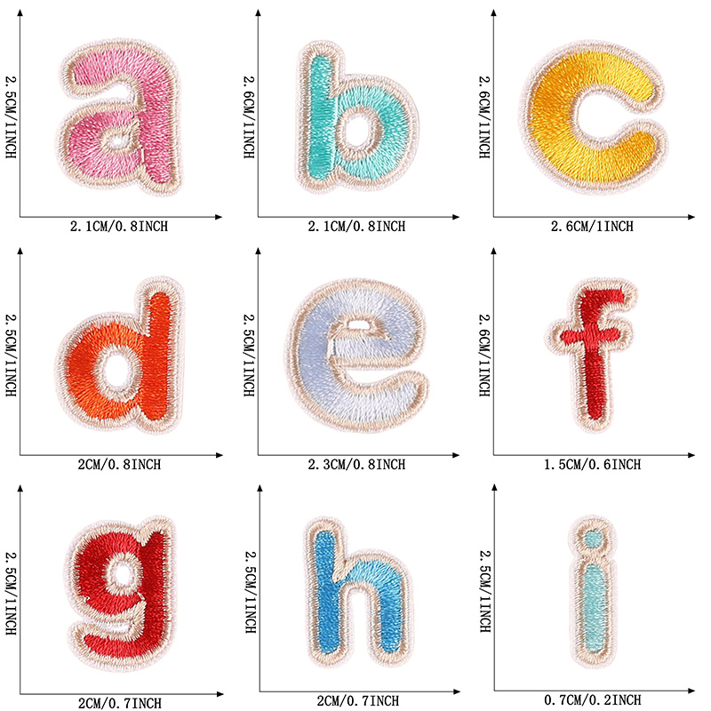 26/Pcs/Lot Stoffen Letter Stre - Baby Clothing Sewing recensie en prijs