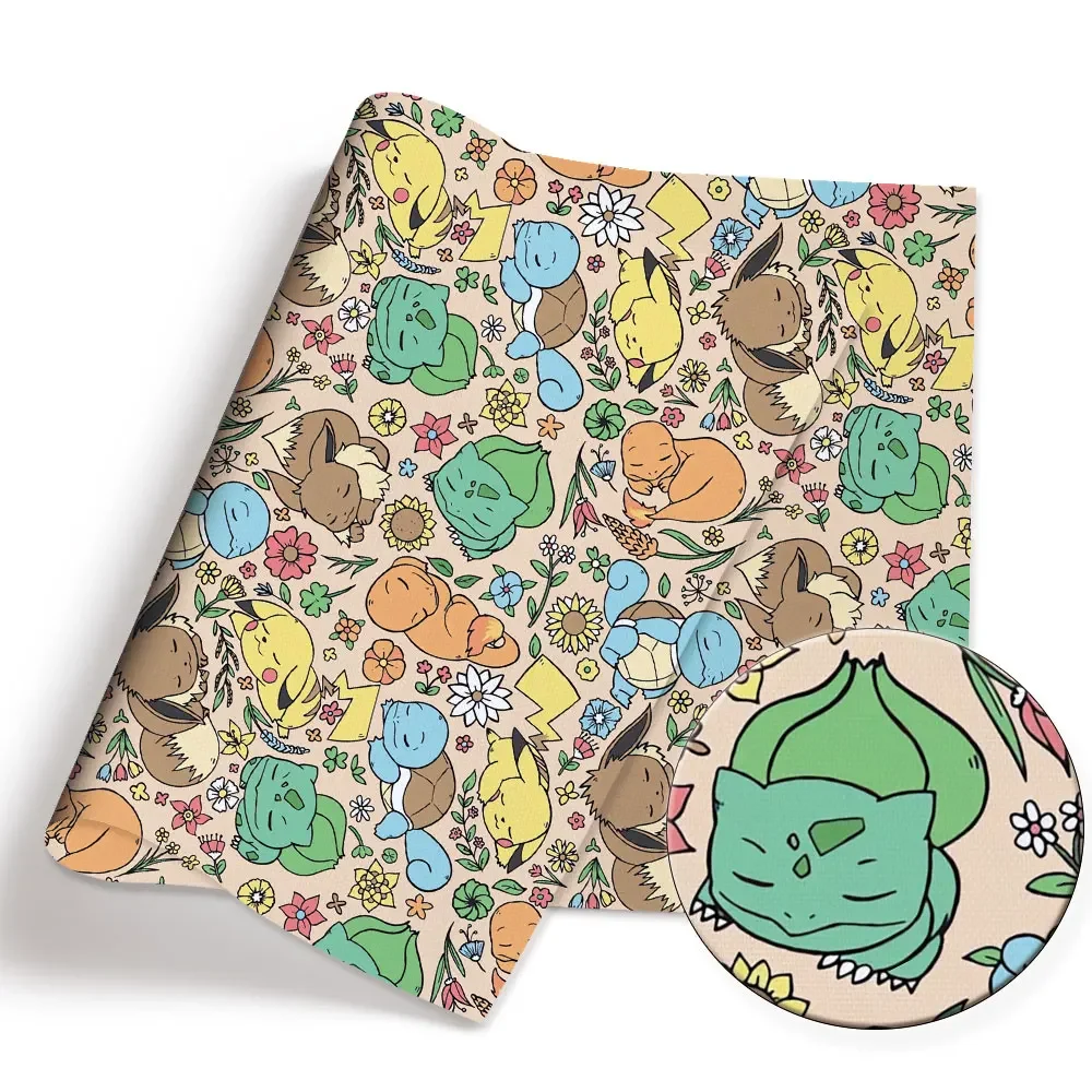 Pokemon Cartoon Fabric140*50cm - Baby Clothing Sewing recensie en prijs