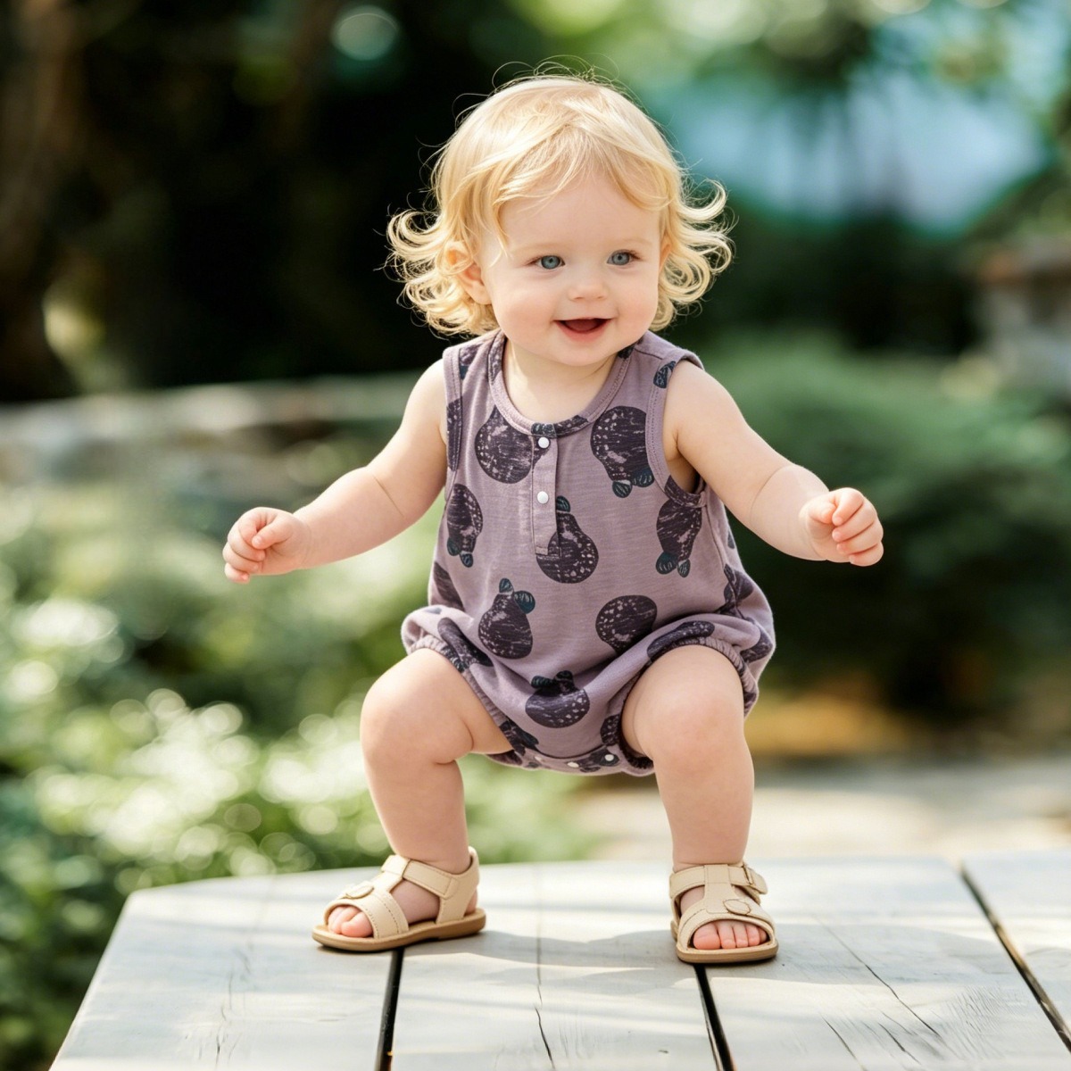 Zomer mouwloze babyromper Zach - Bamboo Bodysuit Baby recensie en prijs