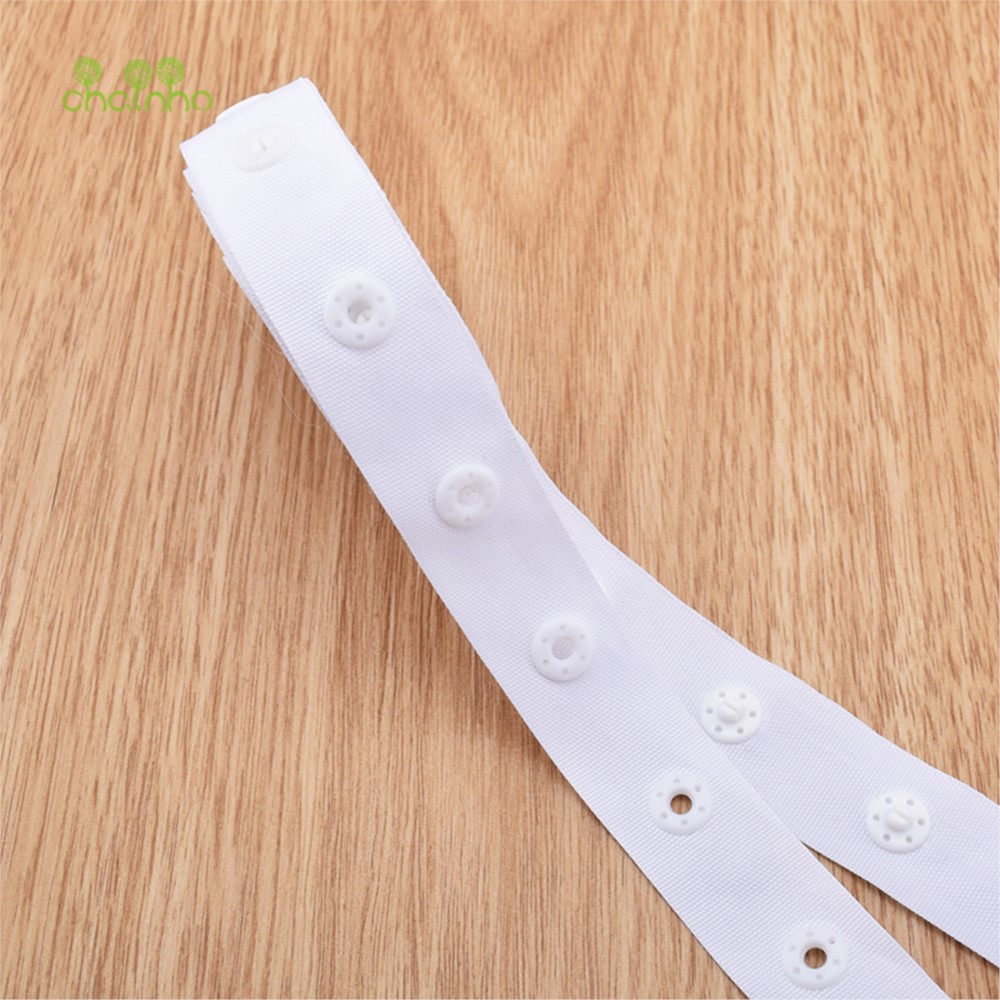 Plastic drukknopen met geweven - Baby Clothing Sewing recensie en prijs