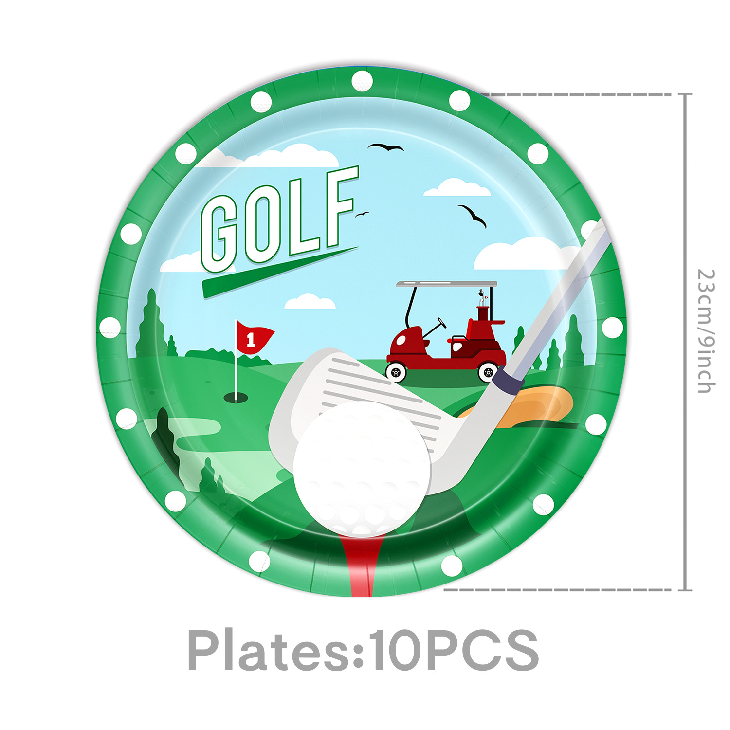 Golf Sport Feestdecoraties Gun - Baby Zebra Clothing recensie en prijs