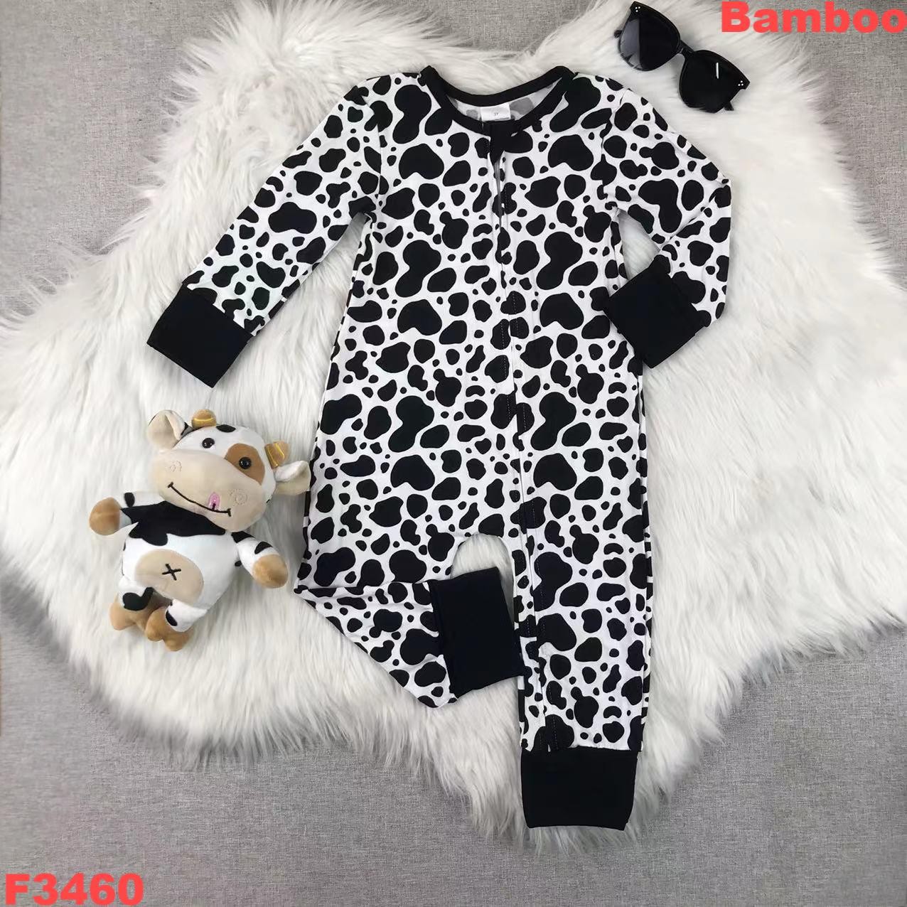 Bamboevezel zwart-witte romper - Bamboo Bodysuit Baby recensie en prijs