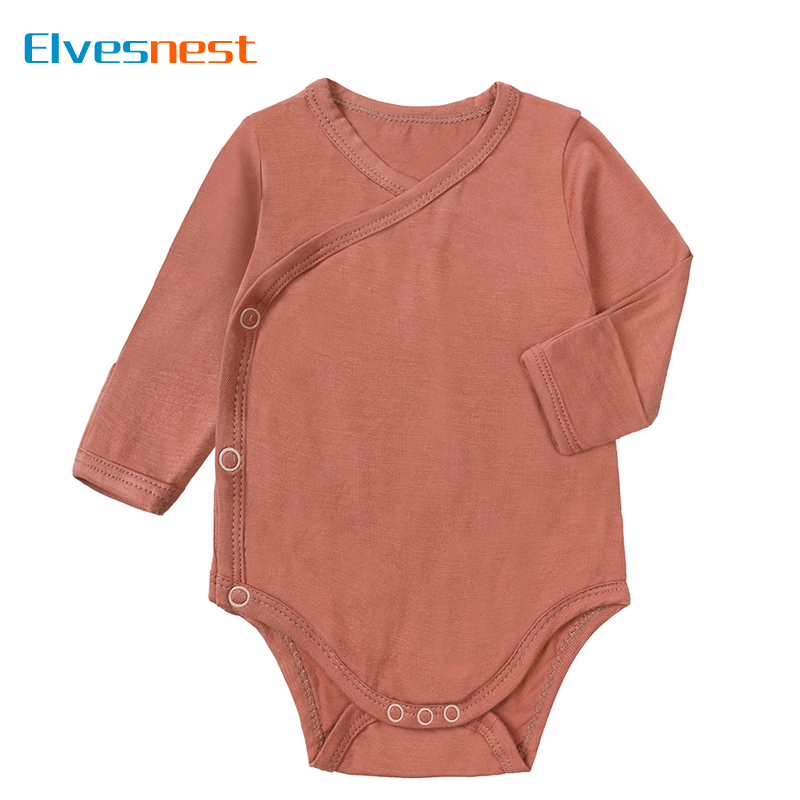 Mode effen pasgeboren kleding  - Bamboo Bodysuit Baby recensie en prijs