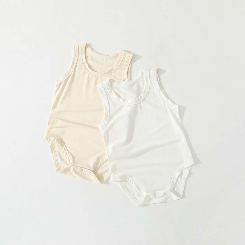 Baby Mouwloze Romper van Bambo - Bamboo Bodysuit Baby recensie en prijs