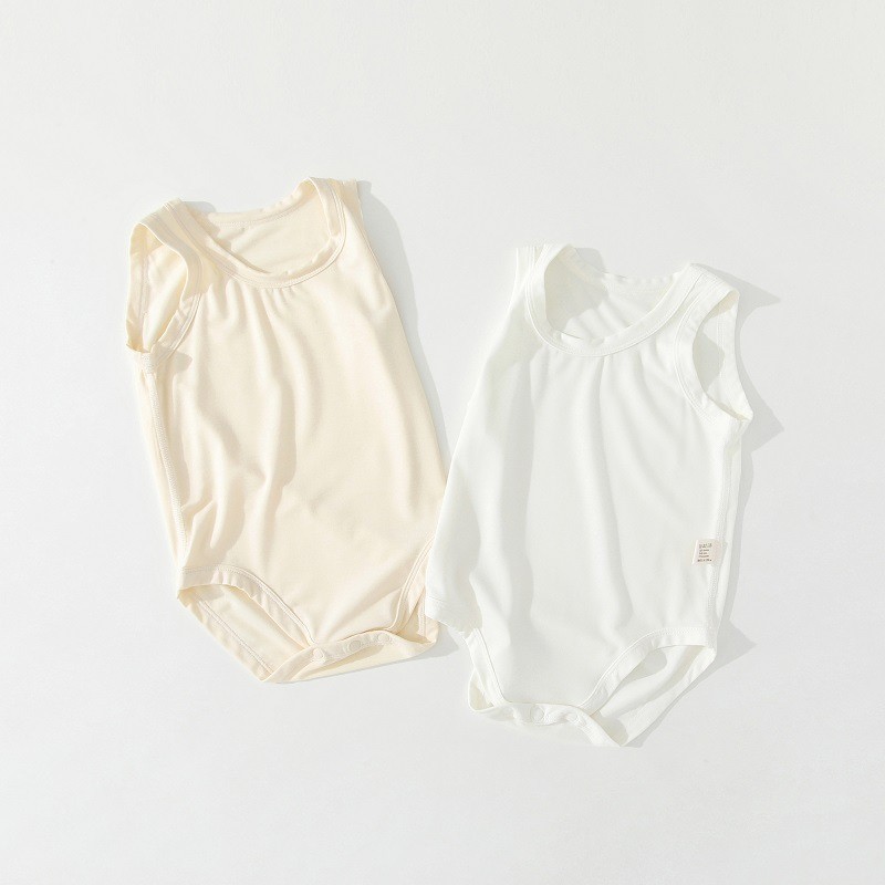 Baby Mouwloze Romper van Bambo - Bamboo Bodysuit Baby recensie en prijs